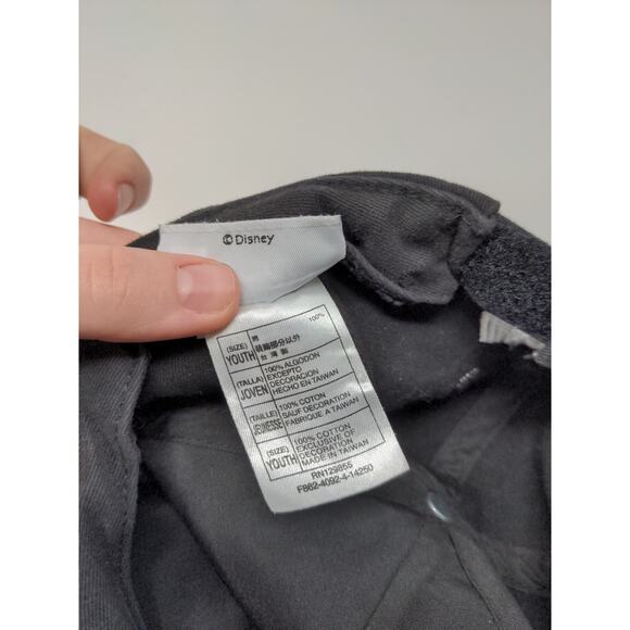 Walt Disney World Disney Parks Strapback Star Wars Darth Vader Hat Youth Black - Picture 11 of 12